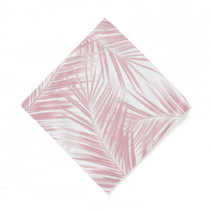 Palm Leaves Pattern Dream 5 #tropical#art Bandana