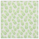 Palm leaves pattern fabric