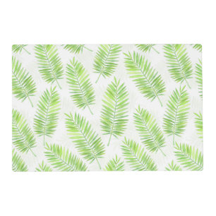 Palm leaves pattern placemat