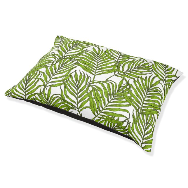 Palm leaves pet bed (Angled)