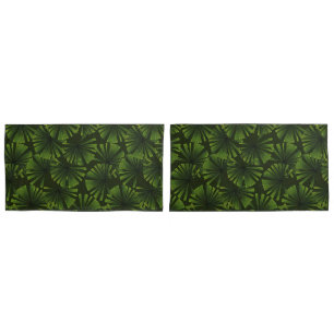 Palm leaves pillow case