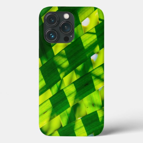 Palm Leaves Plaid Kapaa Kauai Hawaii Case_Mate  iPhone 13 Pro Case