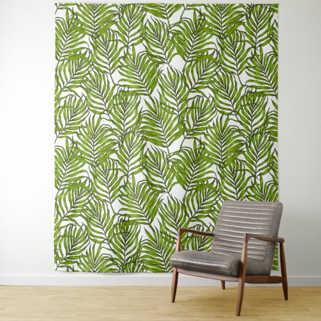 Palm leaves tapestry (In Situ)
