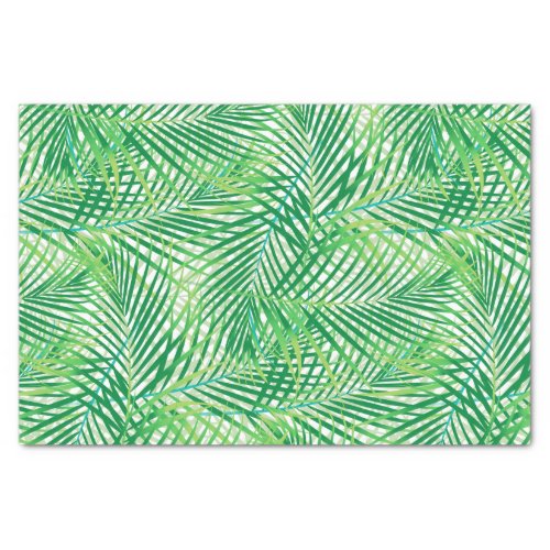 Palm leaves tissue paper