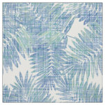 palm leaves, tropical, Botanical, colorful Fabric