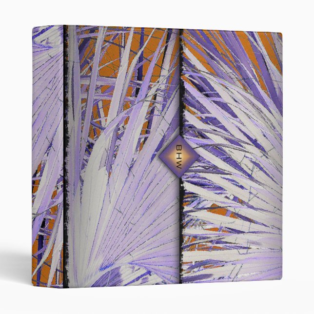 Palm Leaves Variation Binder (Front/Spine)