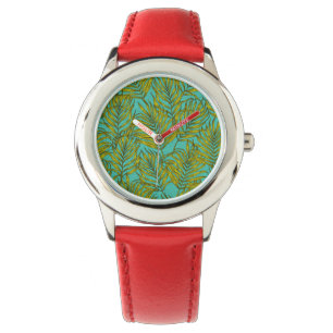 Palm leaves watch