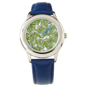 Palm leaves watch