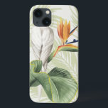 Palm Leaves With White Bird iPhone 13 Case<br><div class="desc">"Avian Paradise II" by Grace Popp. Palm Leaves With White Tropical Bird. | 157016GG</div>