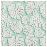Palm monstera seamless pattern 3 fabric
