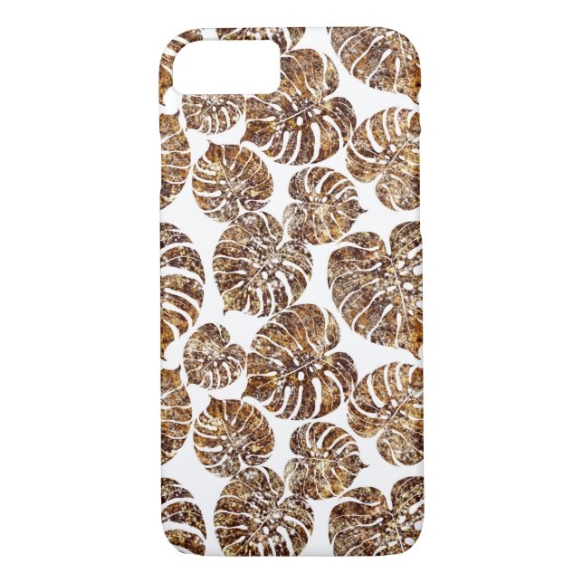 Palm monstera seamless pattern Case-Mate iPhone case (Back)