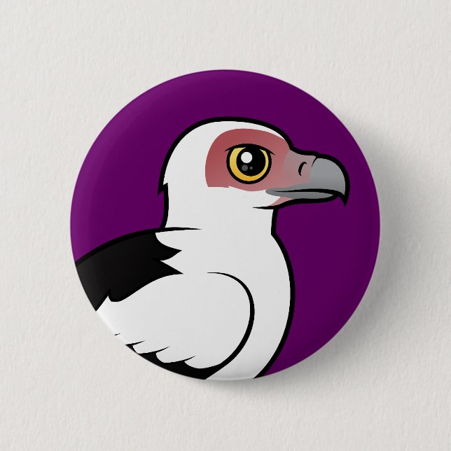 Palm-nut Vulture Pinback Button (Front)