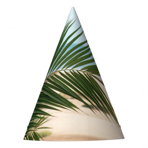 Palm Ocean Beach Dream 2 travel wall art  Party Hat