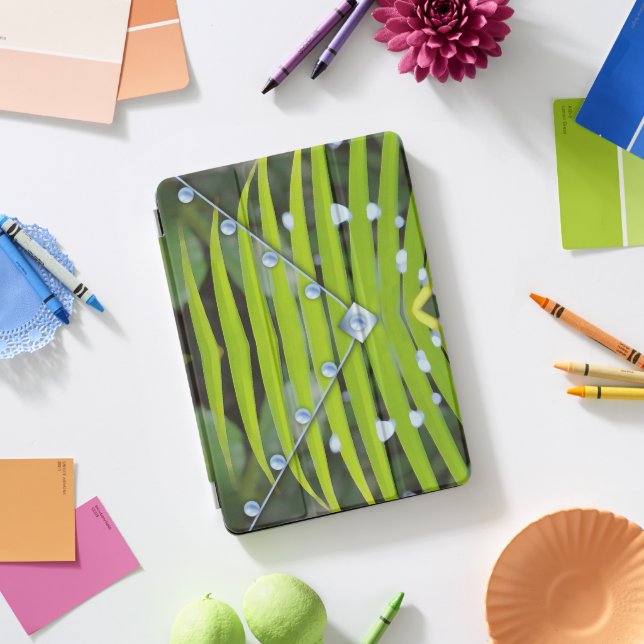 Palm Pattern Clutch Bag iPad Pro Cover (Desk)