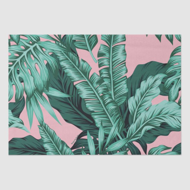 Palm Print Tissue Paper (Front)