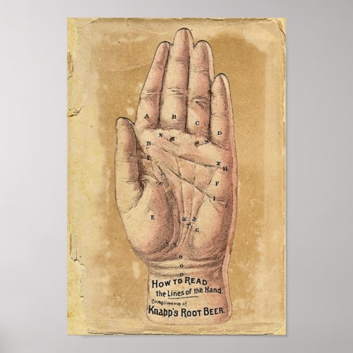 Palm Reading Poster