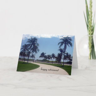 palm retirement card