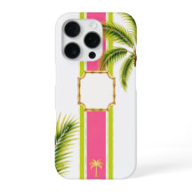 Palm Royale Personalized Monogram iPhone Case