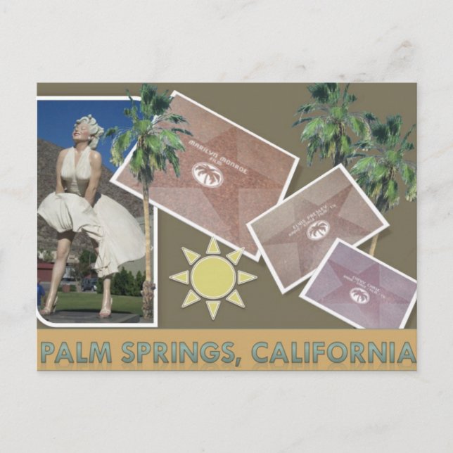 PALM SPRINGS #1 POSTCARD (Front)