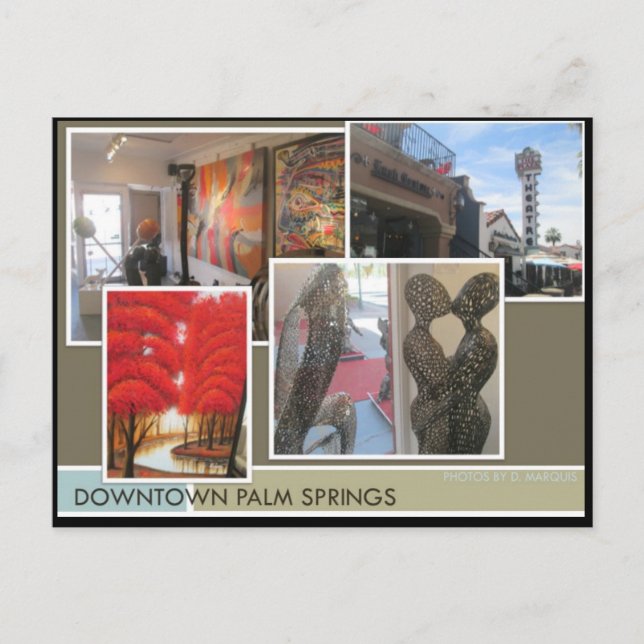 PALM SPRINGS #7 POSTCARD (Front)