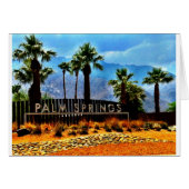 Palm Springs Art Card (Front Horizontal)