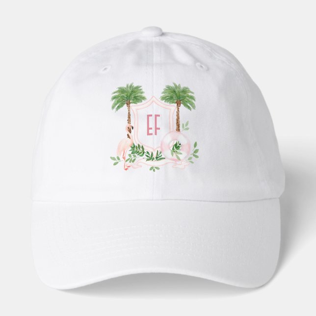 Palm Springs Beach Social Club Monogram Hat (Front)