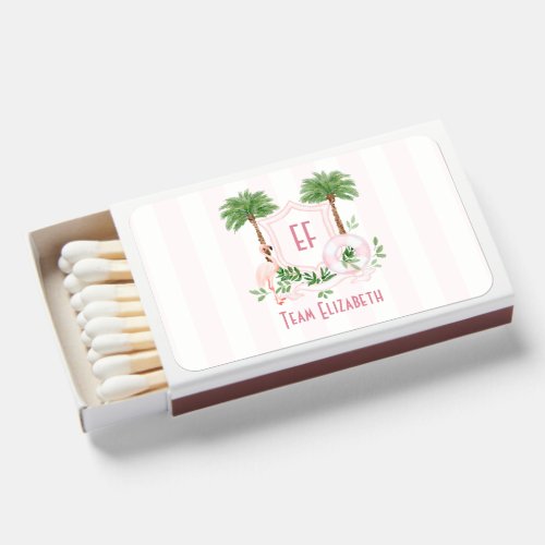 Palm Springs Cabana Beach Club Bachelorette Party Matchboxes