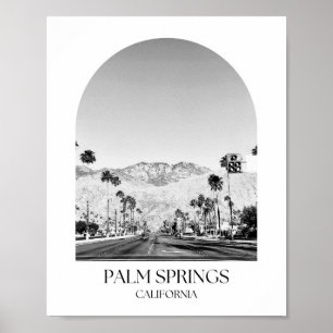Palm Springs California Arch Photo Print