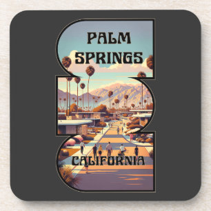 Palm Springs, California Beverage Coaster