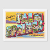 Palm Springs California CA Large Letter Postcard (Front)