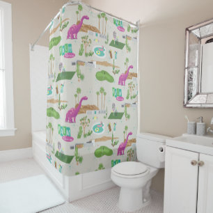 Palm Springs California Destination Travel  Shower Curtain