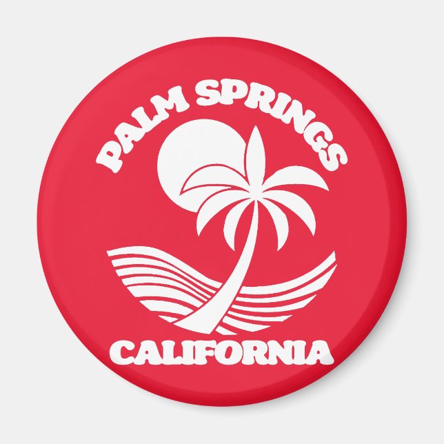 Palm Springs California Magnet (Front)