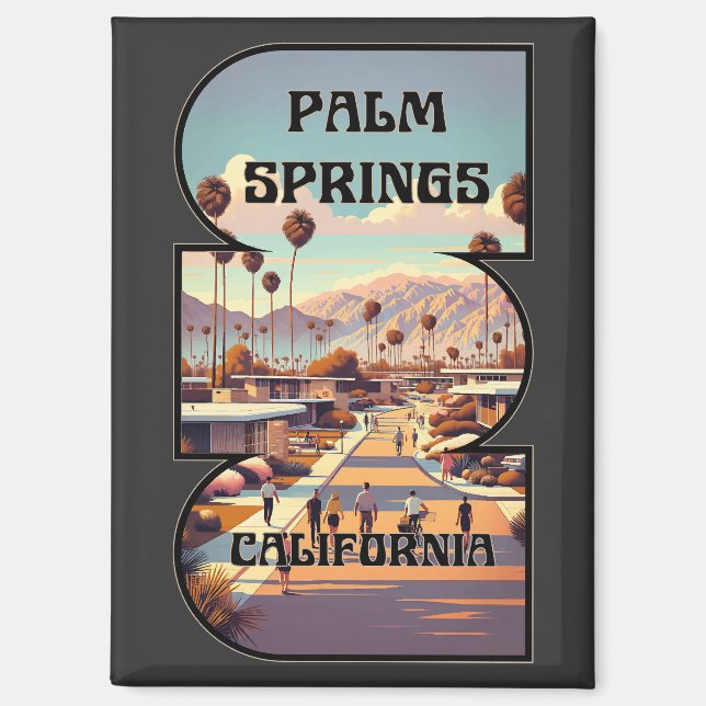 Palm Springs, California Magnet (Front)