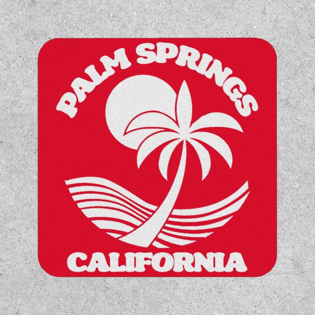 Palm Springs California Patch (Front)
