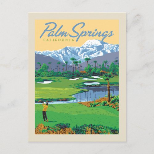 Palm Springs California Postcard