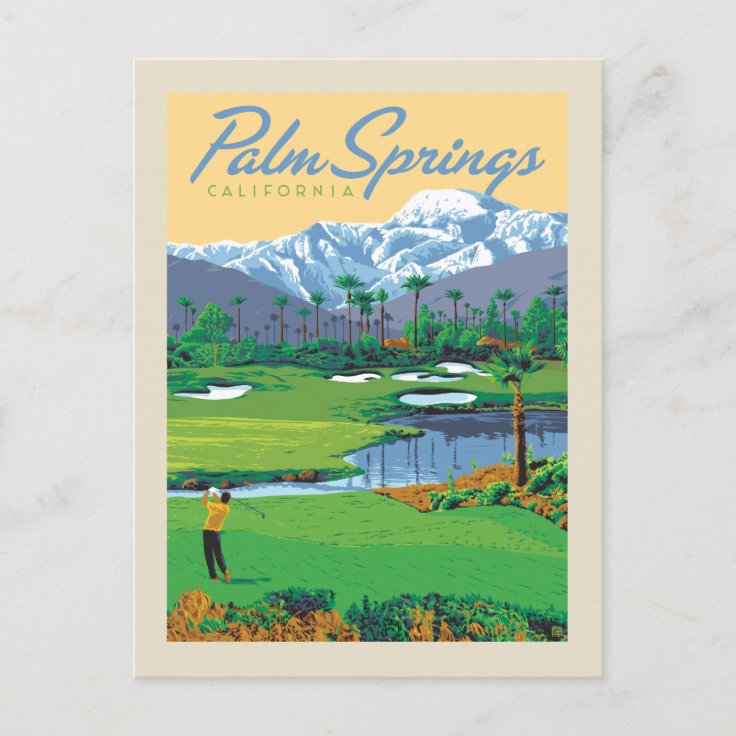 Palm Springs California Postcard Zazzle 4637