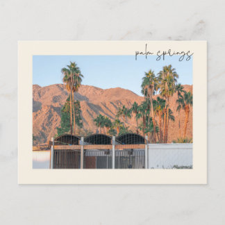 Palm Springs California Postcard