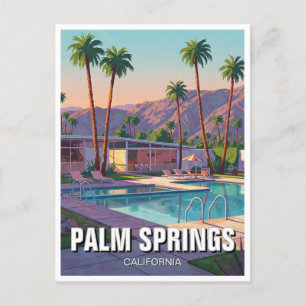 Palm Springs California Postcard