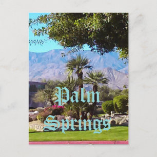 Palm Springs California Postcard