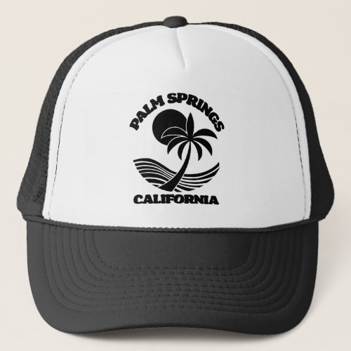 Palm Springs California Trucker Hat