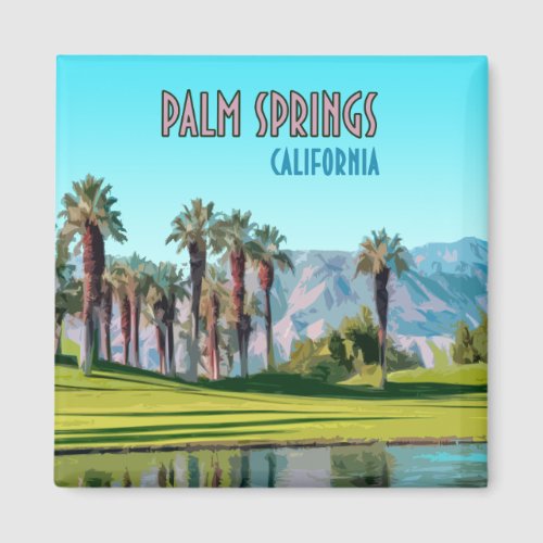 Palm Springs California Vintage Magnet