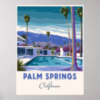 Palm Springs California vintage