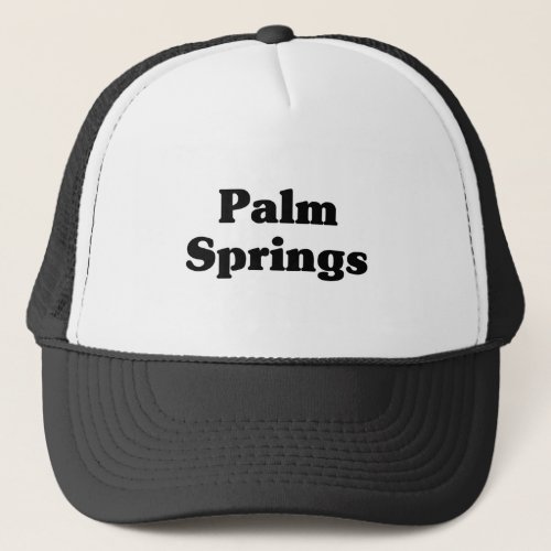 Palm Springs  Classic t shirts Trucker Hat