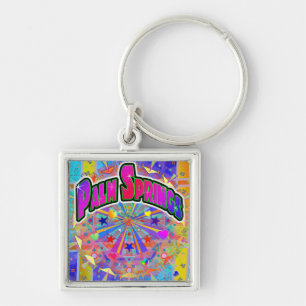 Palm Springs Cosmic Unity Keychain