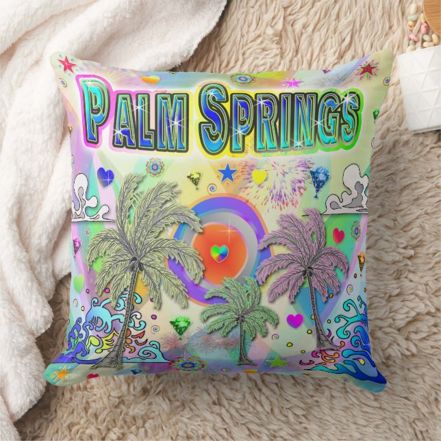 Palm Springs Deep Dream Pillow (Blanket)