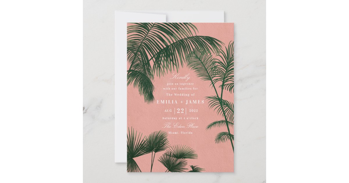 Palm Springs Invitation | Zazzle.com