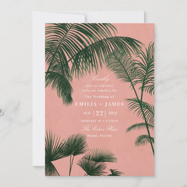 Palm Springs Invitation (Front)