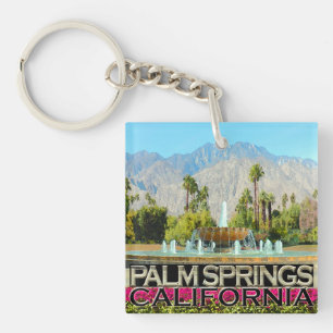 Palm Springs Keychain