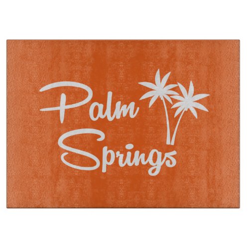 Palm Springs Mid Century Modern Cutting Board