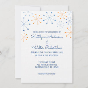 Palm Springs Midcentury Modern Vintage Invitation